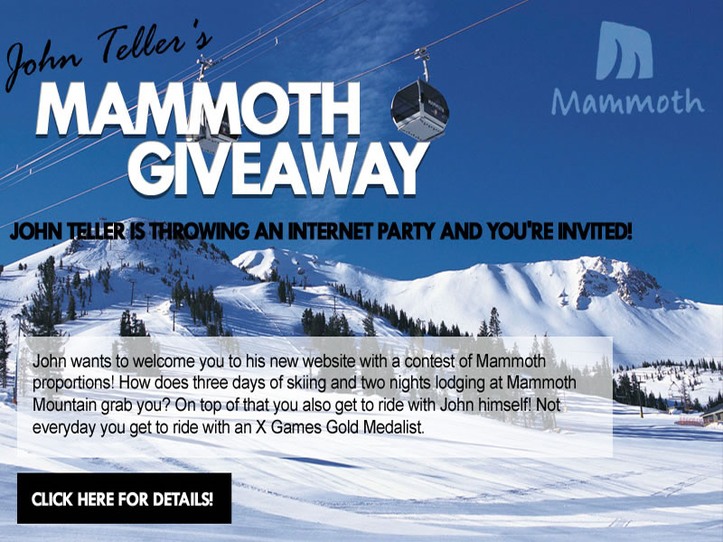 Mammoth Giveaway